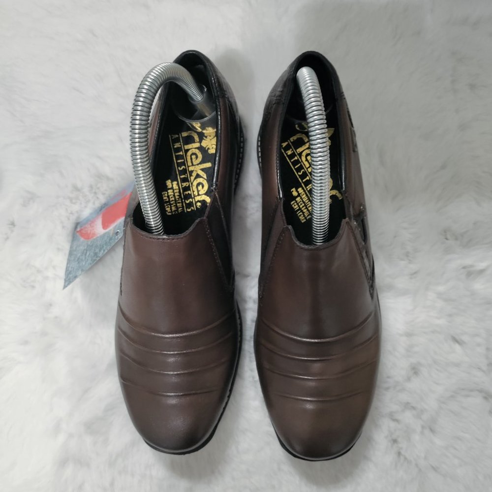 Rieker Women's Casual Walking Shoes Brown Size 37 EU - Picture 3 of 9